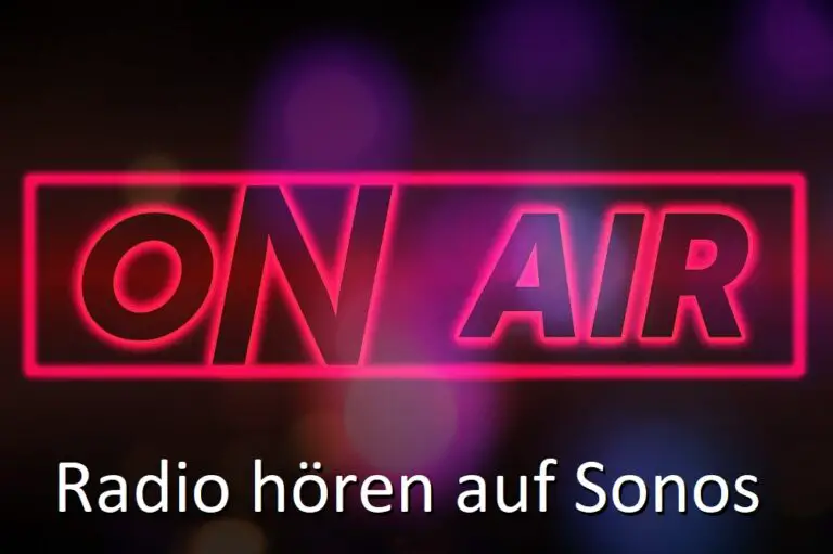 Kann man über Sonos auch Radio hören?